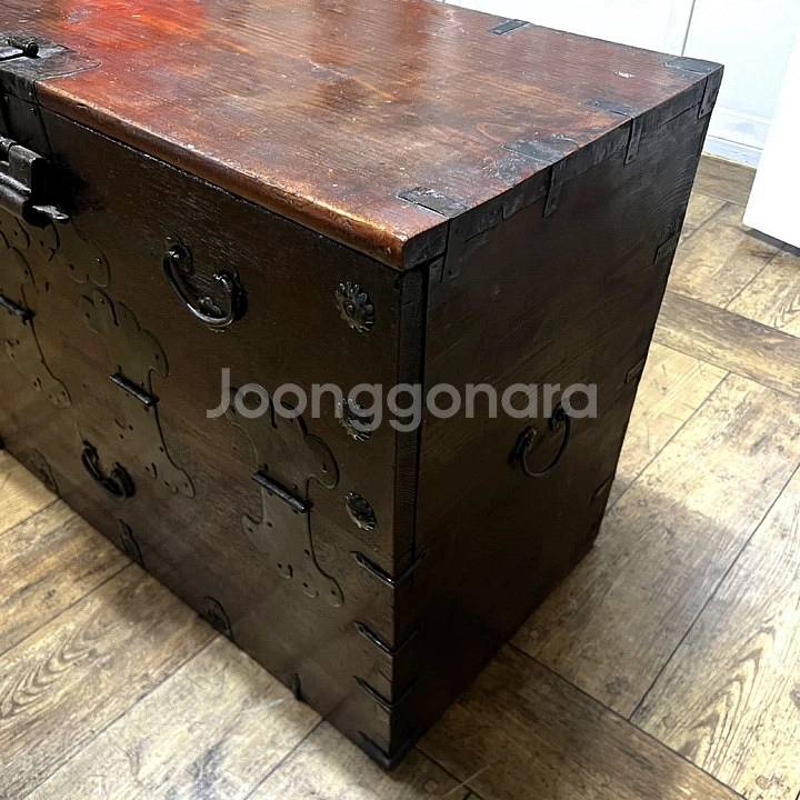 골동품 옛날 조선시대 전통 고가구 장흥 반닫이--1