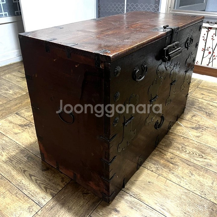 골동품 옛날 조선시대 전통 고가구 장흥 반닫이--2