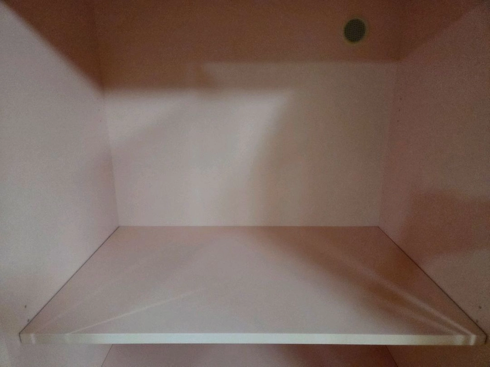 핑크 여아 원목 옷장 이미지
