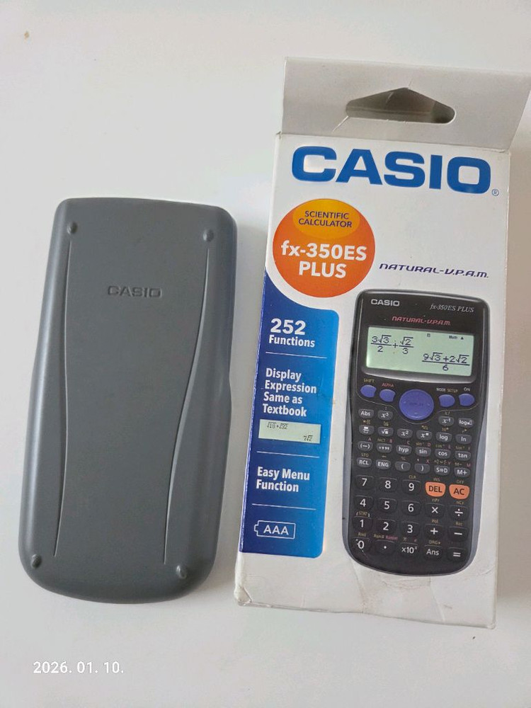 카시오 fx-350ES PLUS 공학용 계산기--1