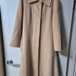 (22년) 미샤 캐시미어 코트 베이지 롱코트