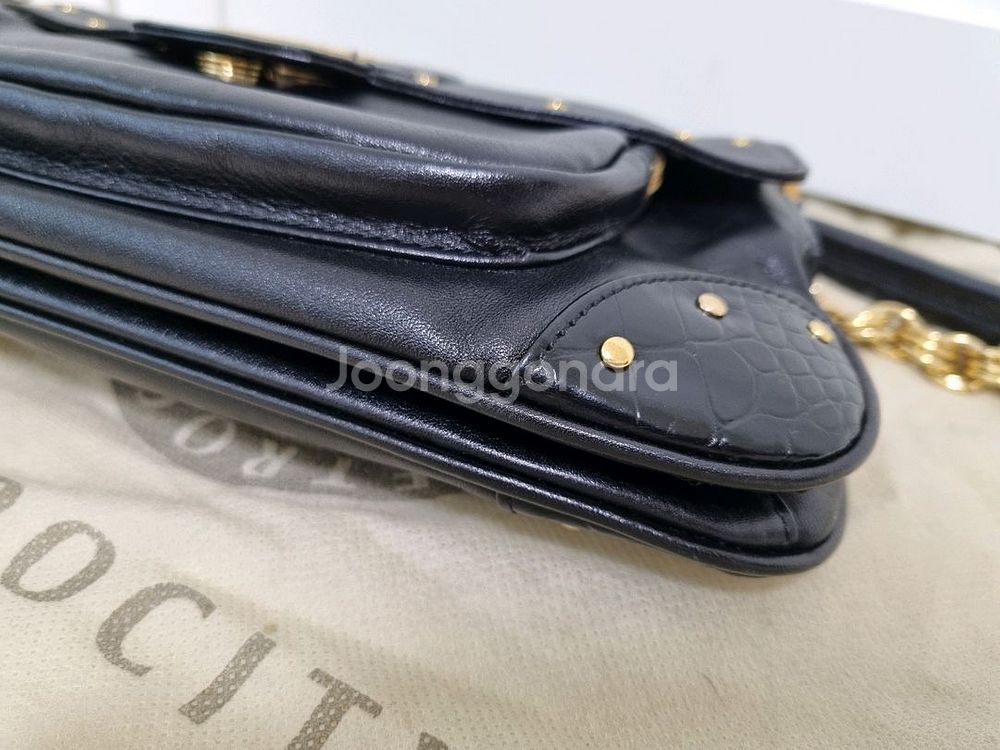 메트로시티 가죽숄더가방--5