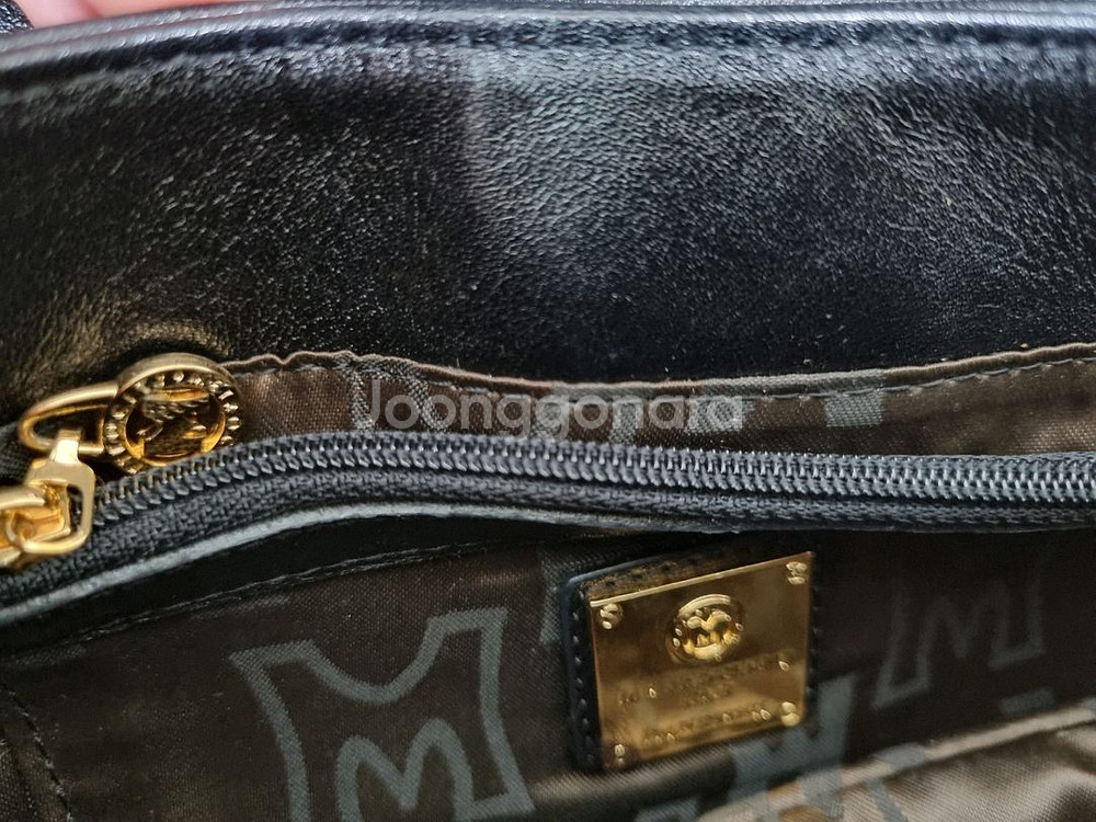 메트로시티 가죽숄더가방--6