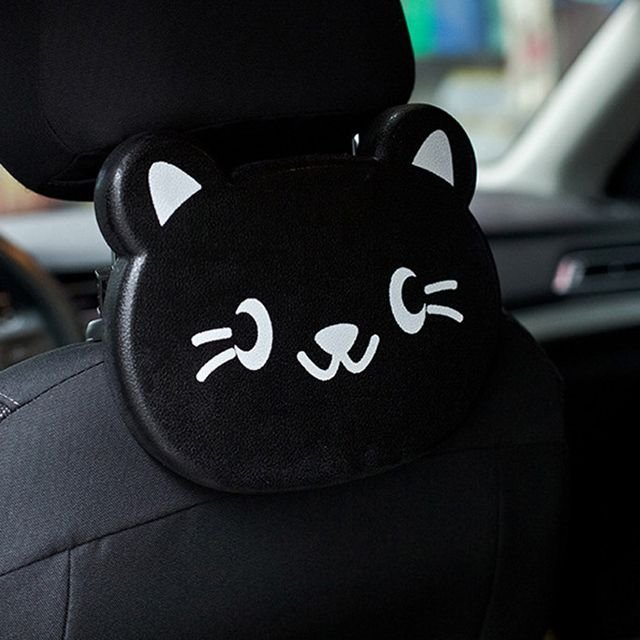 새 차량용 고양이 뒷좌석 테이블 컵 홀더 거치대 여행 용품 거치대 이미지