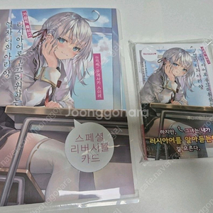 로시데레 가끔씩 툭하고 러시아어로 부끄러워하는 옆자리의 아 랴 양 1권 초판 미개봉 애니메이트