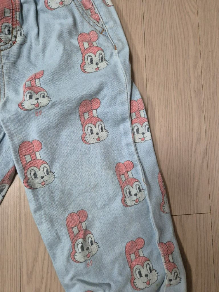 베베드피노 메르시버니 데님 풀세트 110 +모자--5