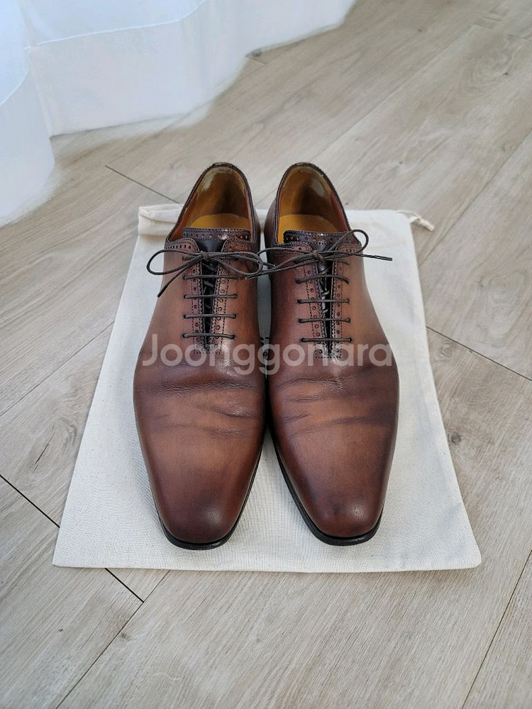 a.testoni 아테스토니 남성 송아지 가죽 구두 UK 10--1