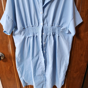 최상급 임산부외출복 여름 반팔 셔츠 원피스 XL사이즈