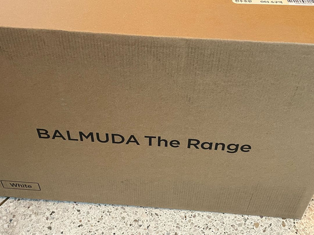 발뮤다 더 레인지2 화이트 미개봉 정품 이미지