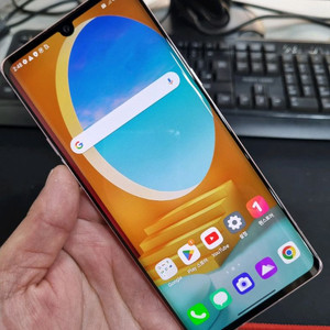 LG벨벳 128G 무잔상 깨끗한 중고폰 싸게팔아요