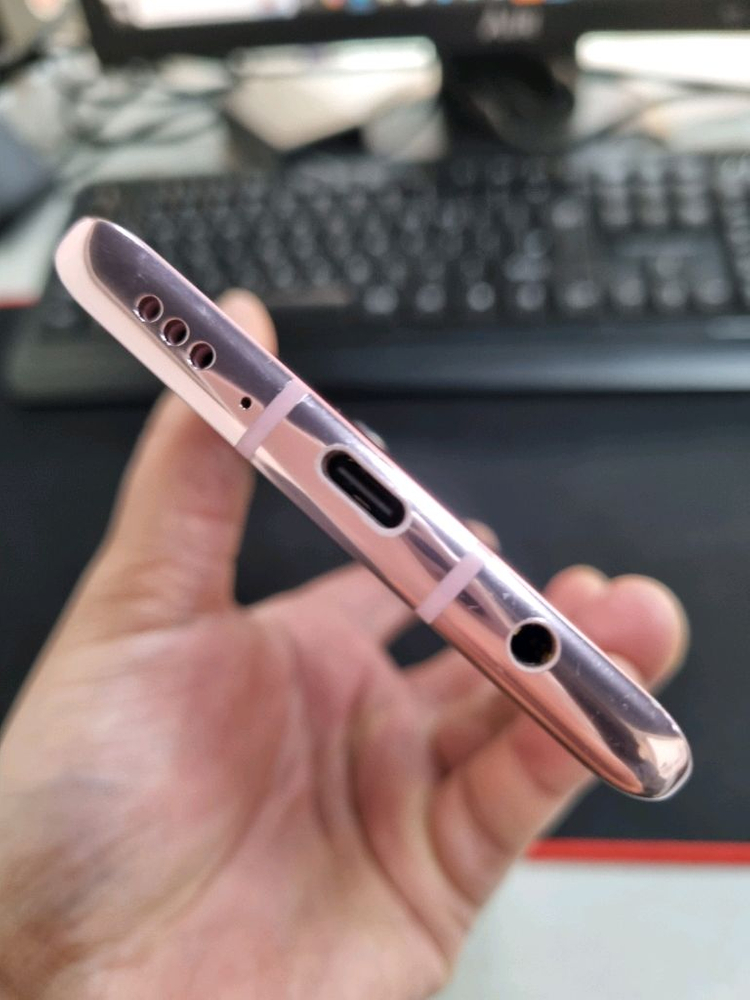 LG벨벳 128G 무잔상 깨끗한 중고폰 싸게팔아요 이미지