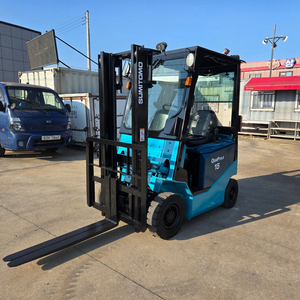 [지게차 특가판매] 스미토모 1.5톤 좌승식 전동지게차 2021년배터리