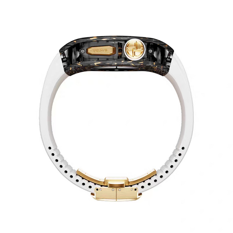 Oceanora 리차드 밀 탄소 섬유 애플 워치 케이스--3