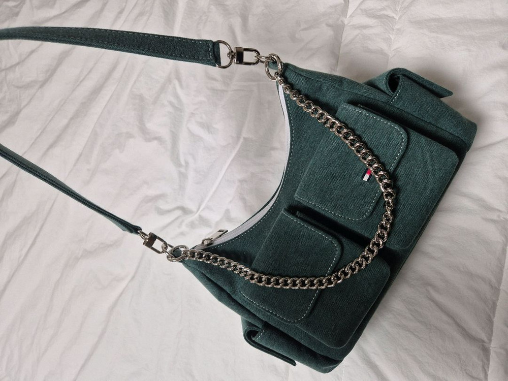 켈리즈(켈리인서울)/업사이클링백/ 타미 크로플백인스타 켈리즈에서 업사이클링 백 구매하였습니다타미 크로플백입니다두어번--1