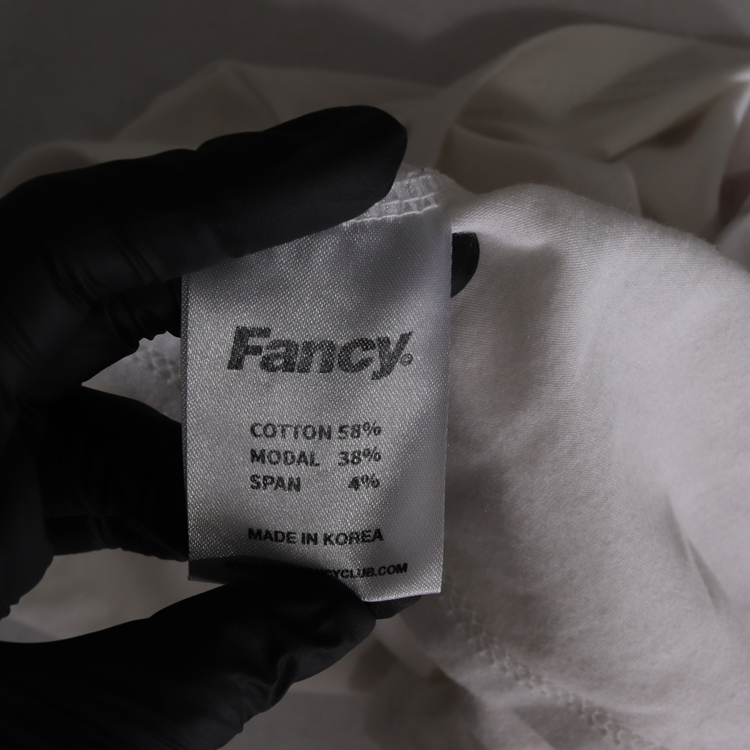 [S]네스티팬시클럽 반팔 로고 프린팅 반팔 크롭 티셔츠--5