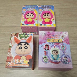 짱구 공룡일기 판타지 동물 코스튬 랜덤 피규어 인형