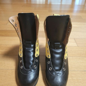 롤러스케이트 천연가죽 수제 부츠 180mm~210mm