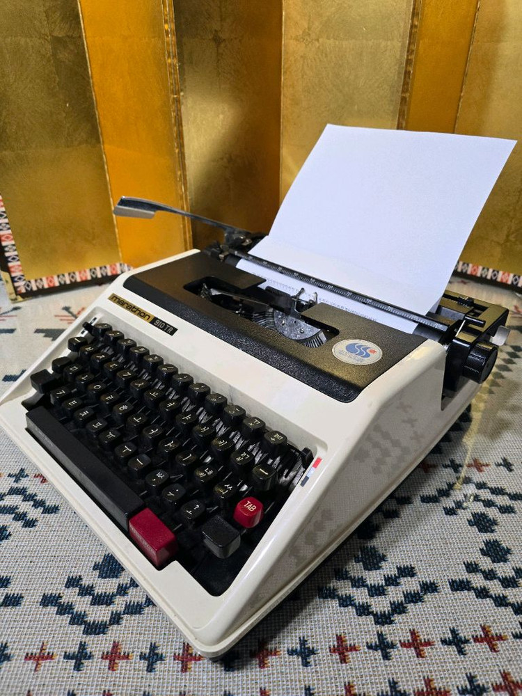 빈티지 마라톤 910TR 한글타자기--4