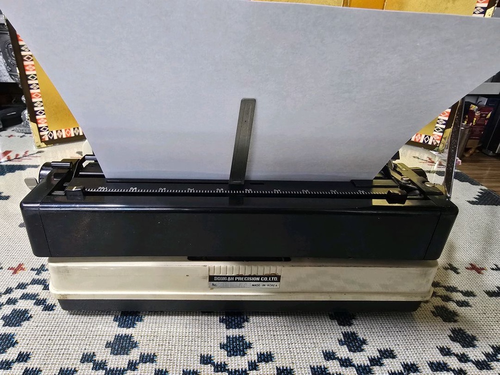 빈티지 마라톤 910TR 한글타자기--6