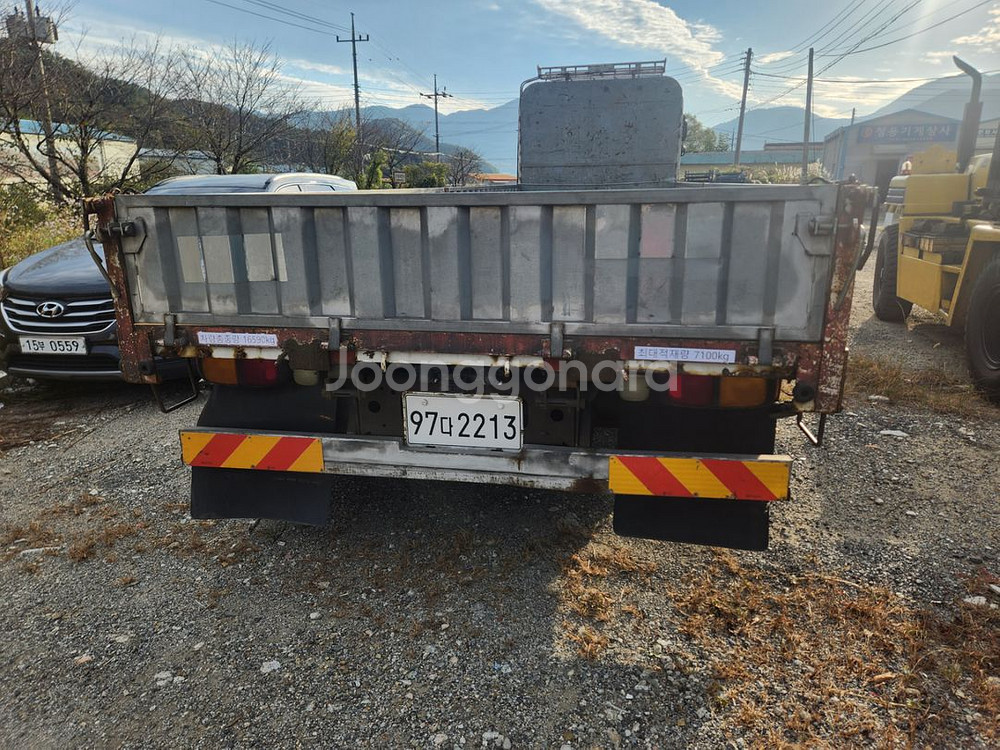 7.5톤 5톤 8.6미터 앞축 축차 축카고 카고--4