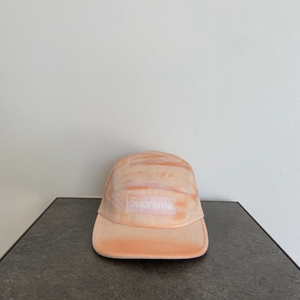 (OS) 슈프림 박스로고 캠프캡 모자 워시드 데님 피치