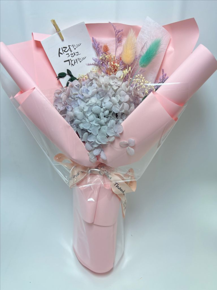 프리저브드 꽃다발 생화 말린 꽃다발 졸업식 입학식--2