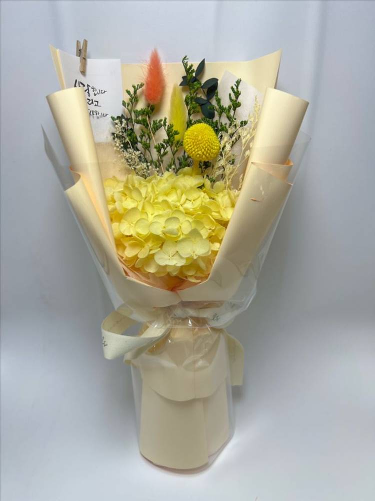 프리저브드 꽃다발 생화 말린 꽃다발 졸업식 입학식--5
