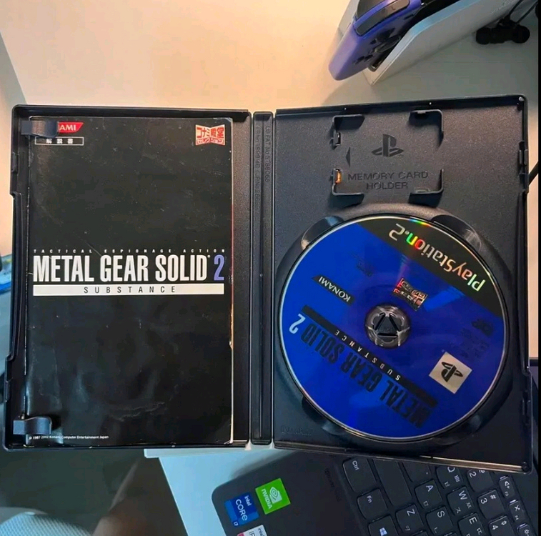 PS2 메탈기어솔리드2 서브스텐스 명예의전당판 이미지