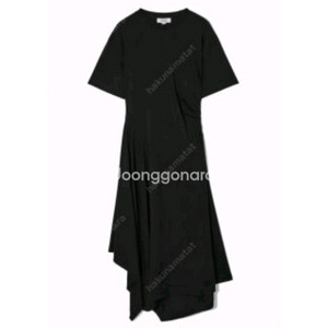 COS 에시메트릭 드레스 블랙 라지사이즈 새상품