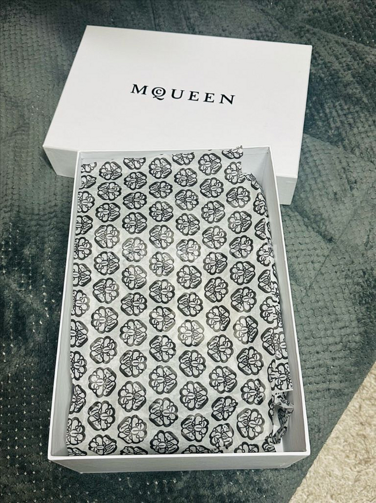 알렉산더맥퀸 오버솔 스니커즈 화이트/블루탭 42.5 (280~285) 사기꾼들말고 한분만--7