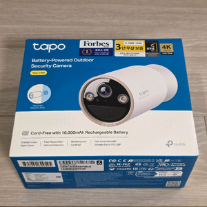 타포 4K 8백만화소 배터리형 스마트 카메라 새상품 팝니다.