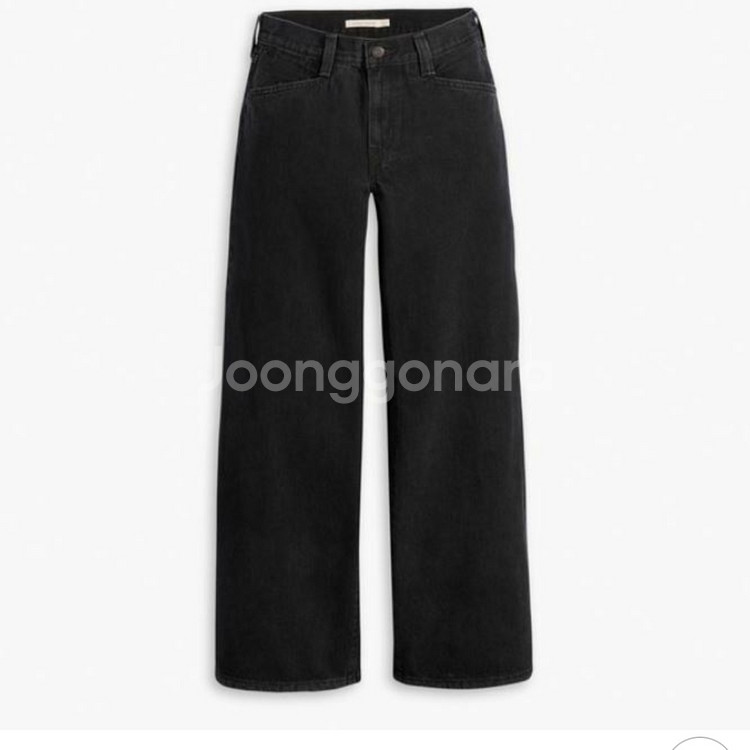 리바이스 여성 94 배기 와이드 레그 데님--1