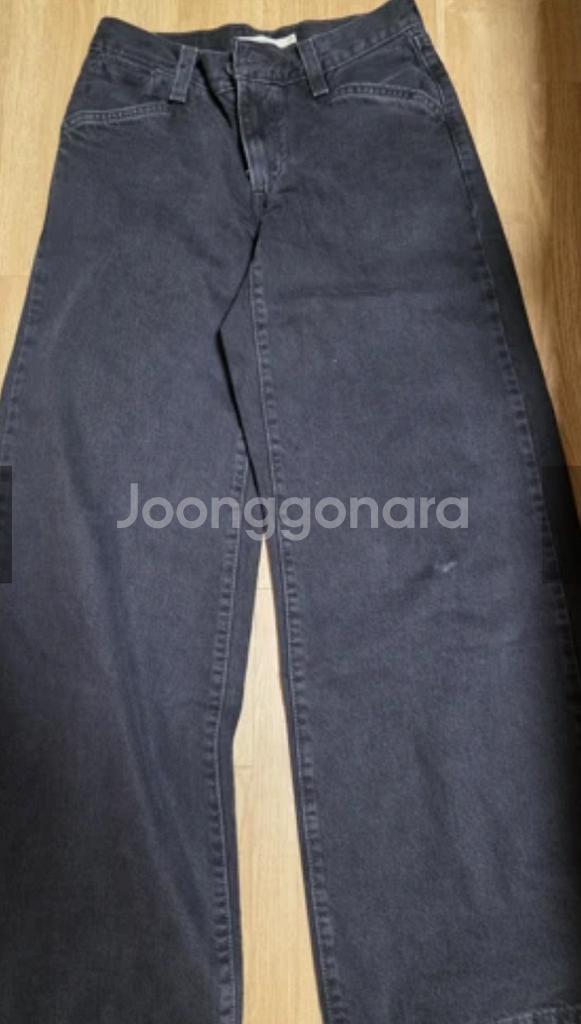 리바이스 여성 94 배기 와이드 레그 데님--2