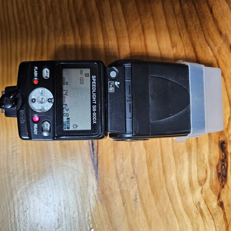 SB-80DX 니콘플래시 +망원줌시그마렌즈50-500mm 이미지