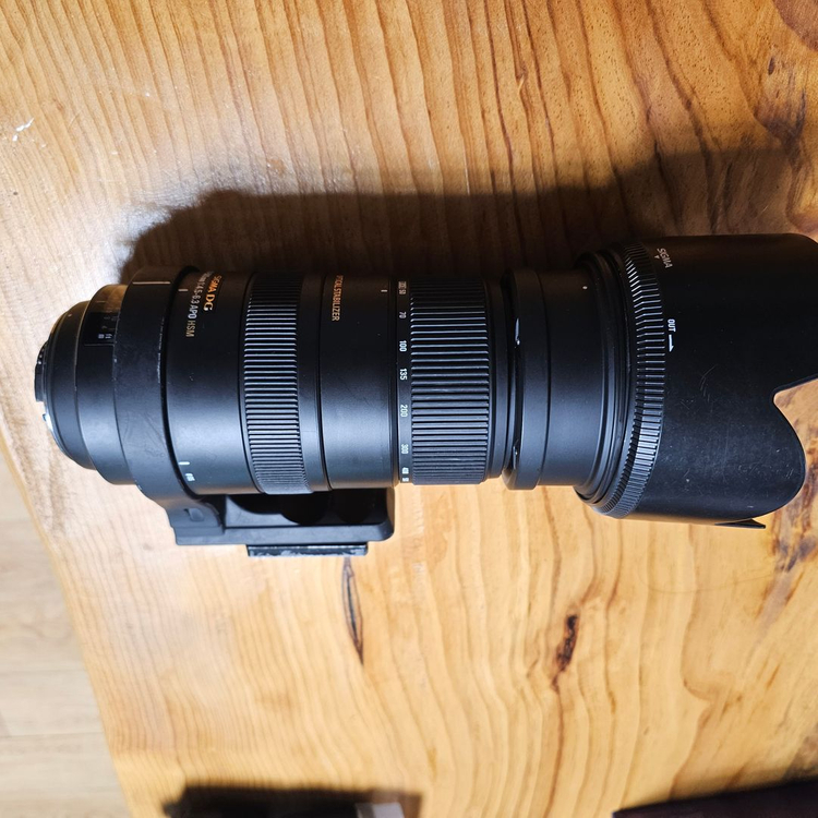 SB-80DX 니콘플래시 +망원줌시그마렌즈50-500mm 이미지