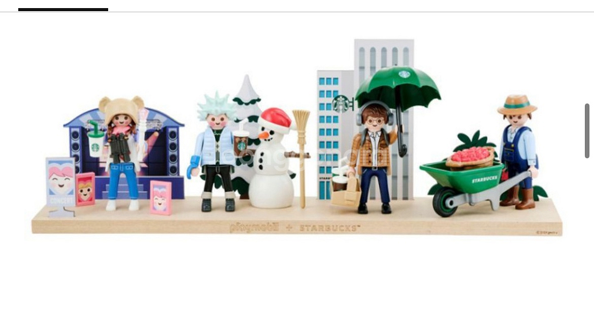 [새상품]스벅 플모 시즌2 피규어 콜렉팅 스텐드 A / B (개당가격)--2