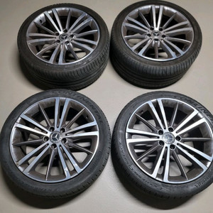 벤츠 CLS 순정 19인치 휠타이어 세트 이미지