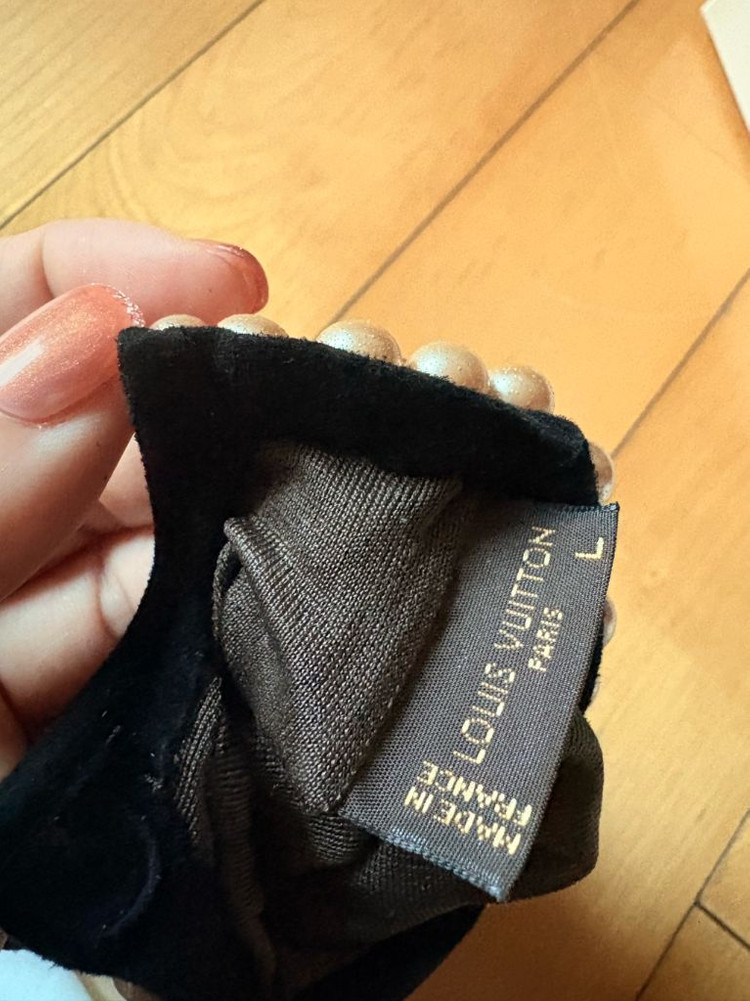 루이비통 스웨이드 여성 장갑--2