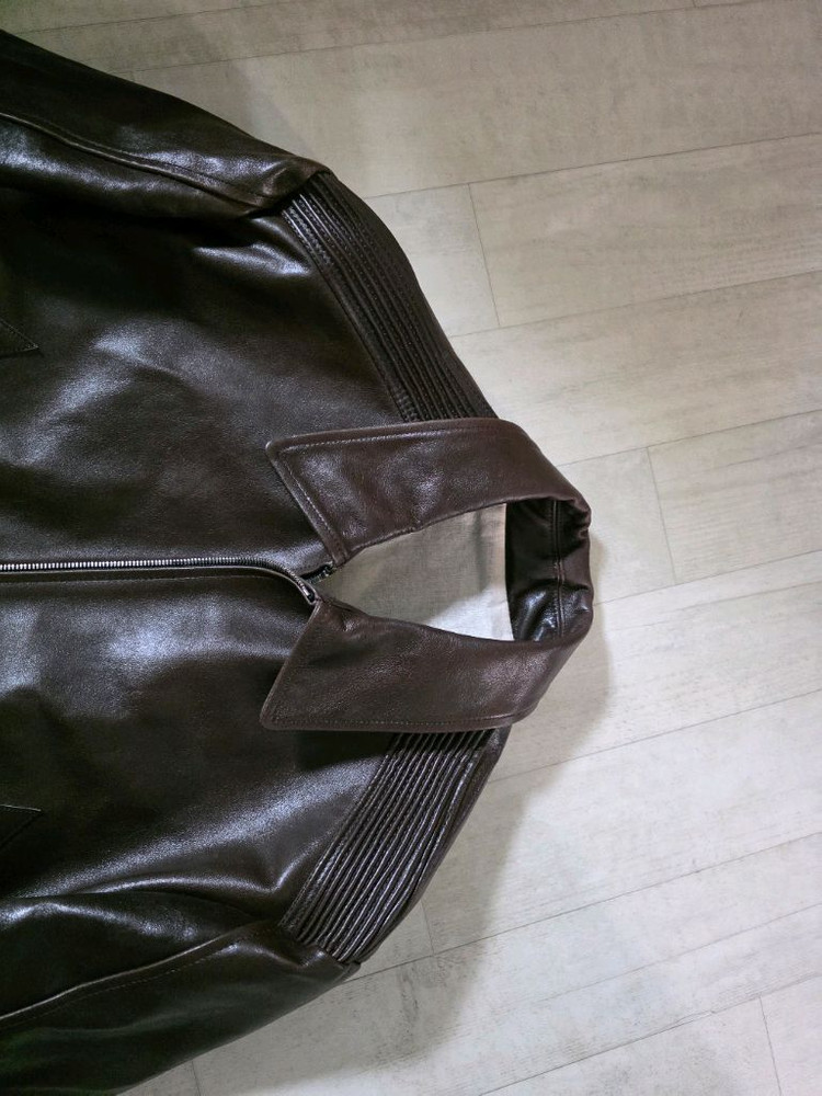 stu 엠브로이드 레더 자켓 M--1