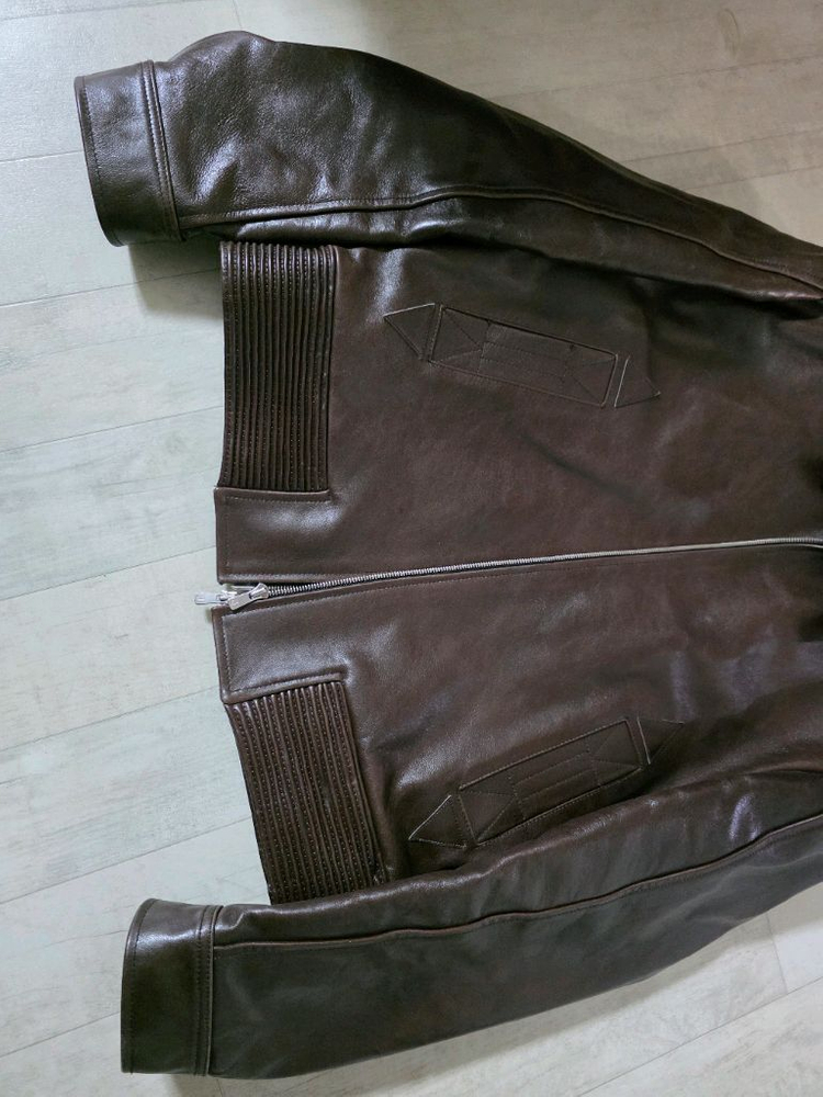 stu 엠브로이드 레더 자켓 M--2