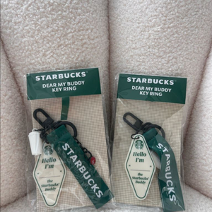 [새상품]스벅 플모 디어마이 버디 키링