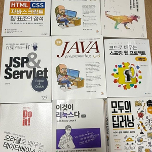 자바 프로그래밍 도서 세트