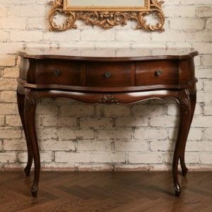 앤틱 콘솔 테이블 원목 3 서랍장