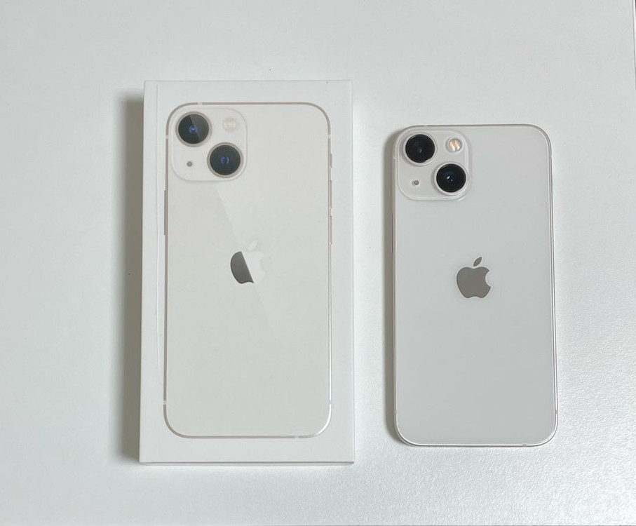 [배터리 88%] 아이폰13미니 화이트 128기가 풀박스--7