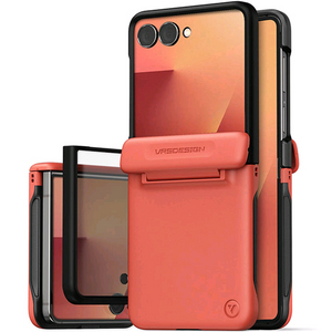 베루스 자동 힌지보호 테라가드 갤럭시Z플립7 모던 코랄 1회착용 제품