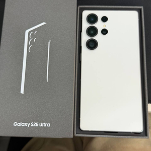 S급/풀박스)갤럭시S25울트라 화이트 256GB