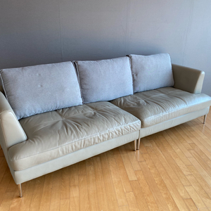 시스디자인의 카니 천연가죽 소파 3.5인용