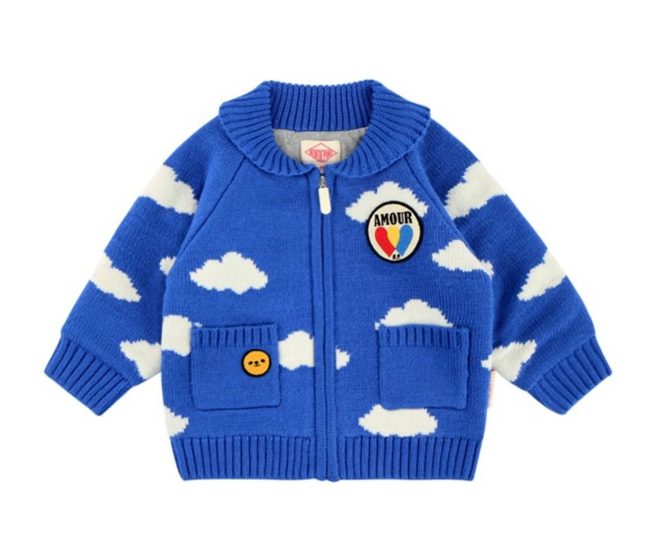 베베드피노 구름니트 상하의 세트--5