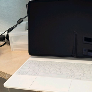 아이패드프로 M4 13인치 스그 256 WIFI 풀박스 + 구조독 매직키보드