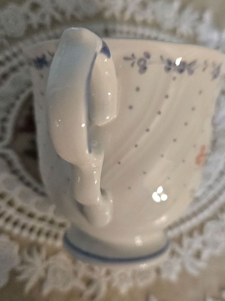 니코 블루 피오니(빙열) 찻잔세트(2조일괄) 판매해요--8